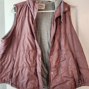 Ashley By 26 International Pink Hooded Vest